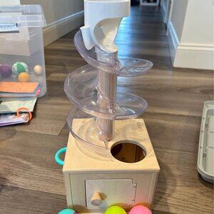 Lovevery Sleek Ball Run Drop ball Toy